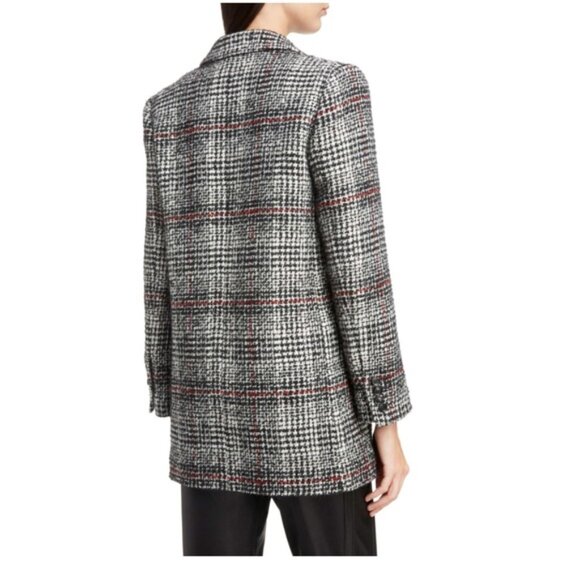 Isabel Etoile Marant Ice Checked Tweed Wool Blend Blazer/Suit Jacket 6 US/38 FR - Picture 6 of 10